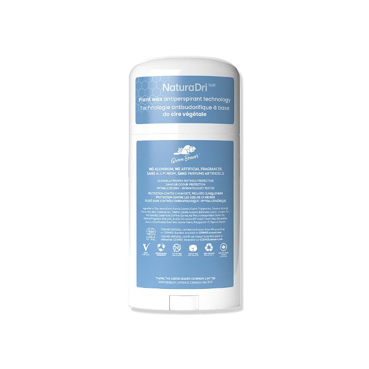 Green Beaver, Natural Aluminum-Free Antiperspirant, Fresh Verve, 50g - Green Beaver | Lifeplus Natural Health