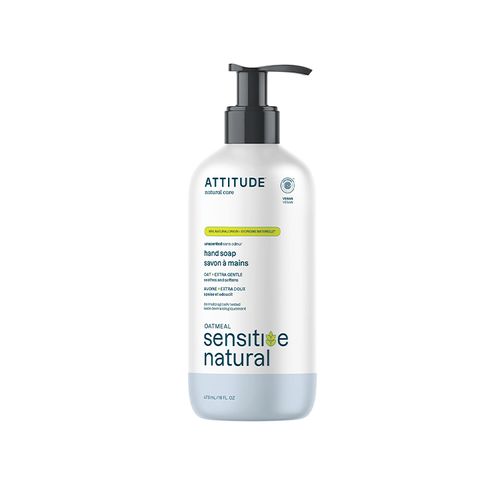 Attitude, Soothing & Calming Hand Soap - Unscented, 473ml