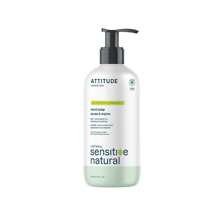 Attitude, Soothing & Calming Hand Soap - Avocado Oil, 473ml
