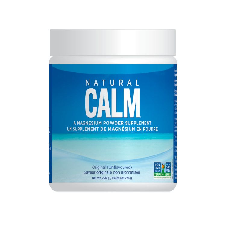 Natural Calm, Magnesium Citrate Powder, Plain, 226 g