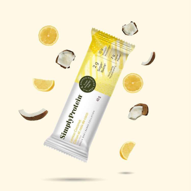 SimplyProtein, Snack bar, Lemon Coconut, 12*40g