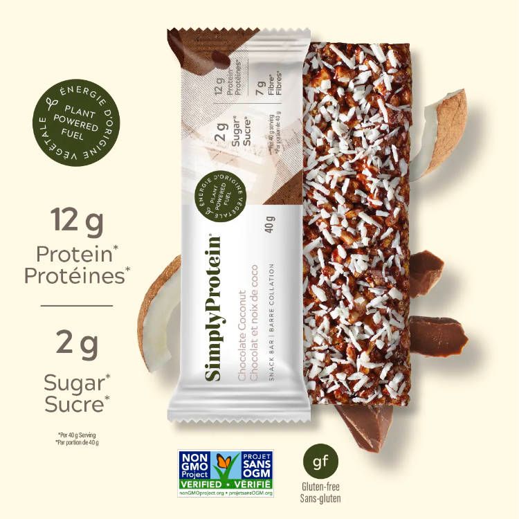 SimplyProtein, Snack bar, Chocolate Coconut, 4*40g