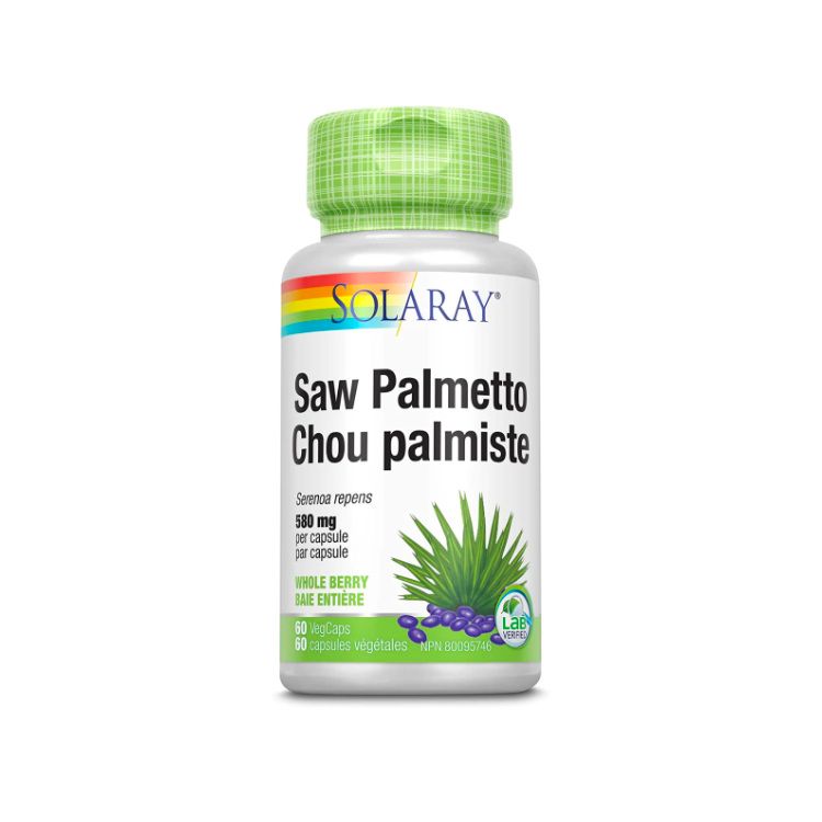 Solaray, Saw Palmetto, 580mg, 100s