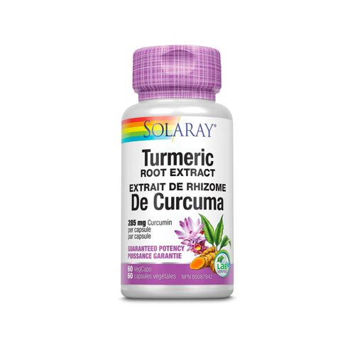 Solaray, Turmeric Root Extract, 285mg, 60s