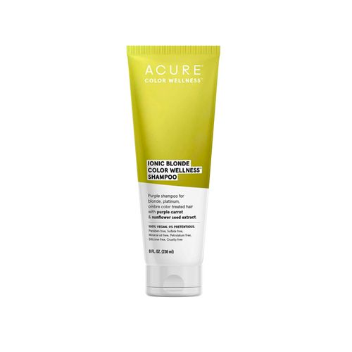 Acure, Ionic Blonde Color Wellness Shampoo, Purple Carrot & Sunflower Seed Extract, 236ml