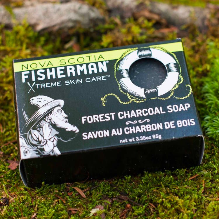 Nova Scotia Fisherman, Forest Charcoal Soap, 95g