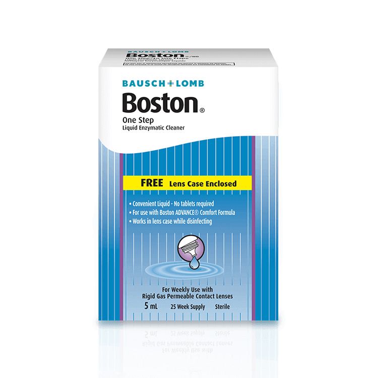 美国BAUSCH+LOMB博士伦Boston博视顿硬性角膜接触镜酶清洁剂 5ml