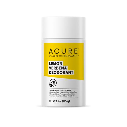 Acure, Lemon Verbena Deodorant, 62.4g