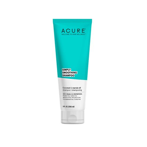 Acure, Simply Smoothing Shampoo, Coconut Water & Marula Oil, 236ml
