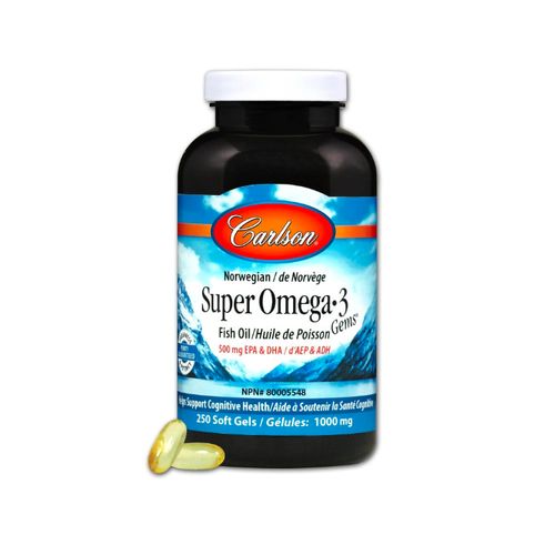 Carlson Laboratories, Super Omega-3 Gems, 250 Softgels