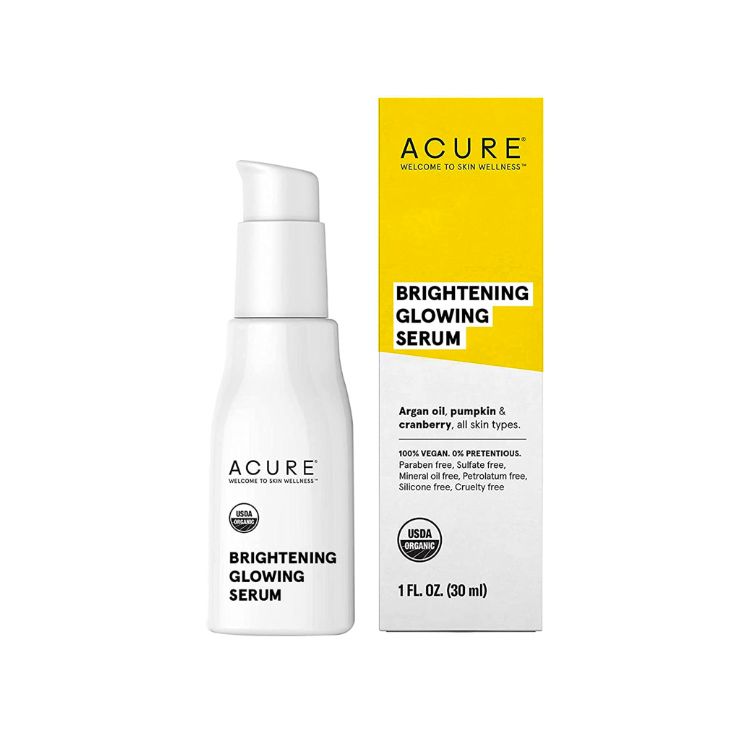 美国Acure亮白系列光彩精华素 30ml 添加摩洛哥坚果油 改善肌肤暗沉 均匀美白肤色