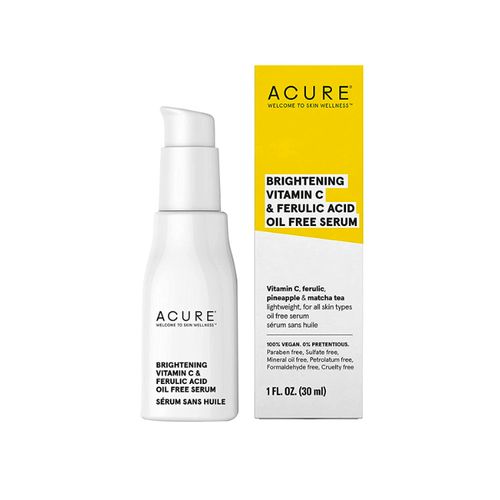 Acure, Brightening Vitamin C & Ferulic Acid Serum, 30ml