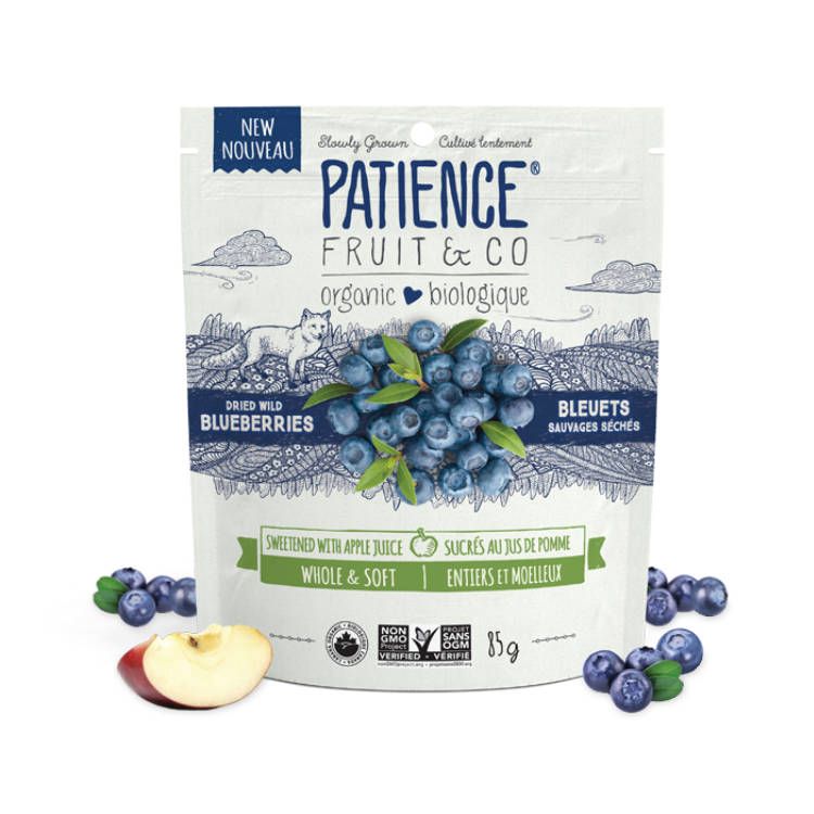 加拿大Patience有机野生蓝莓干  采用苹果汁替代糖