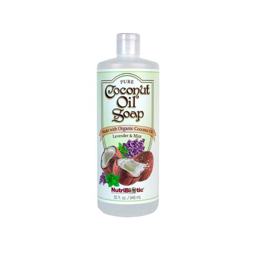 NutriBiotic, Coconut Oil Soap, Lavender Mint, 946ml