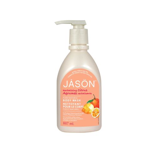 美国JASON有机天然沐浴液 橙皮精油款/887毫升 唤醒肌肤 重放光彩