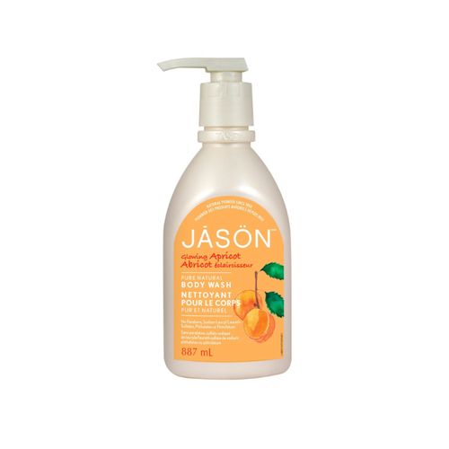 Jason, Body Wash, Glowing Apricot, 887ml