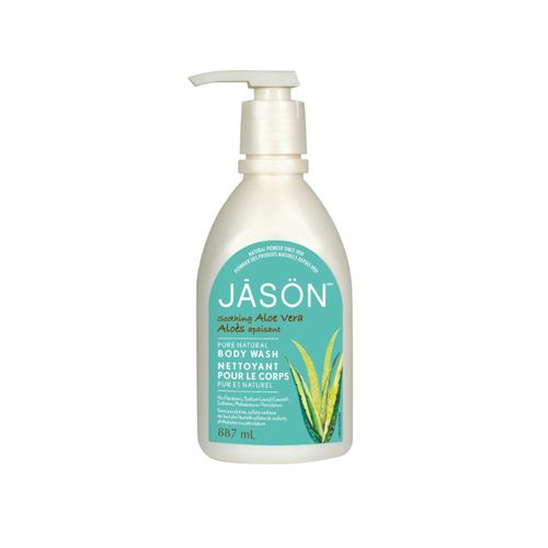 美国JASON有机天然沐浴液 芦荟款/887毫升 滋润肌肤