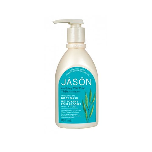 美国JASON有机天然沐浴液 茶树油款/887毫升 平静心绪