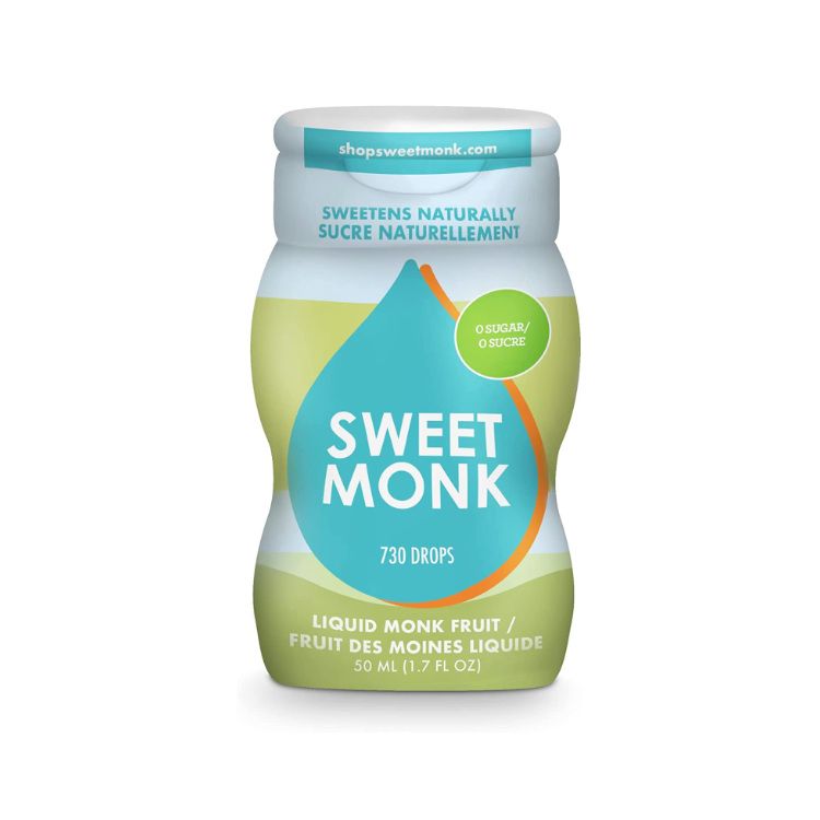 加拿大SweetMonk液体罗汉果滴剂 150次量 0卡路里 糖尿病人可用代糖