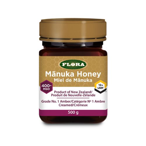 Flora, Manuka Honey MGO 400+/12+ UMF, 500 g