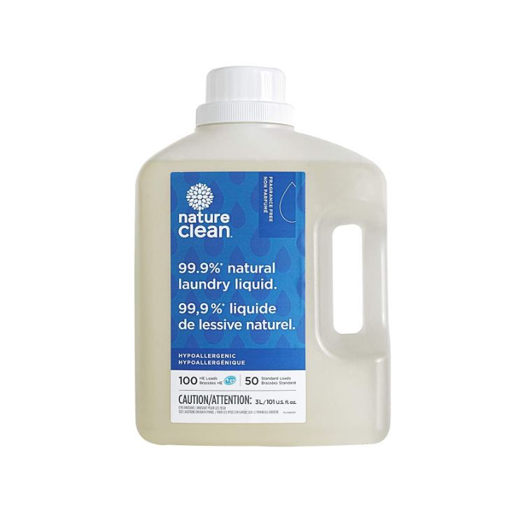 加拿大Nature Clean天然液体洗衣剂 3升/无香型 99.9%纯天然成分 低致敏性