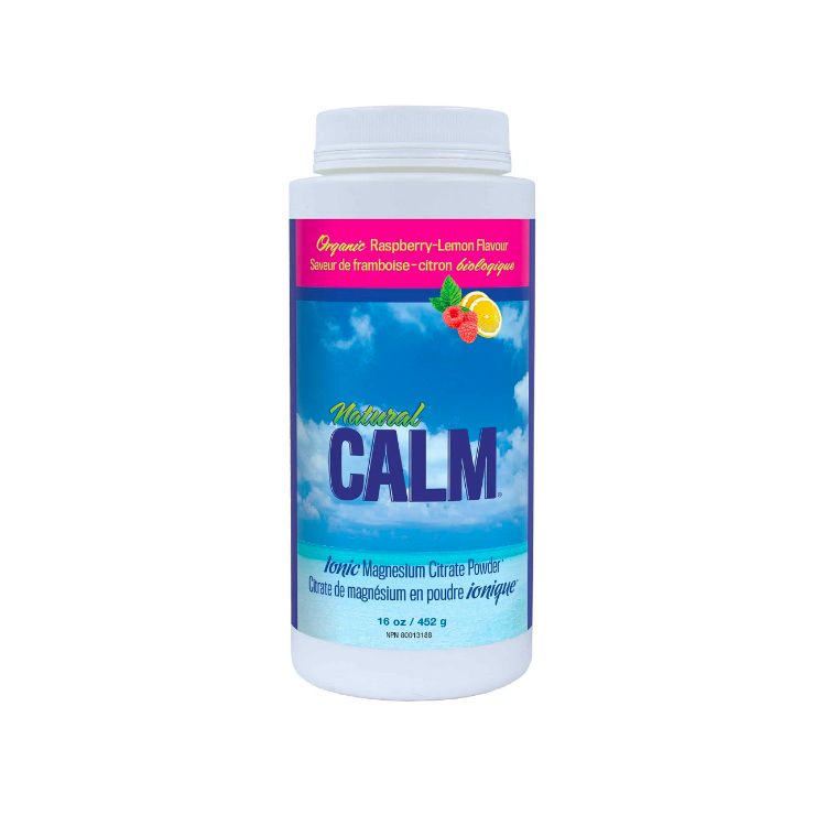 Natural Calm, Magnesium Citrate Powder, Raspberry Lemon, 452g