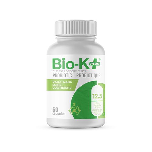 Bio-K+, Daily Care 12.5 Billion Probiotic, 60 Capsules