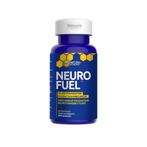 美国Natural Stacks神经燃料胶囊 45粒 提升大脑表现 期末备考必备 30分钟快速起效