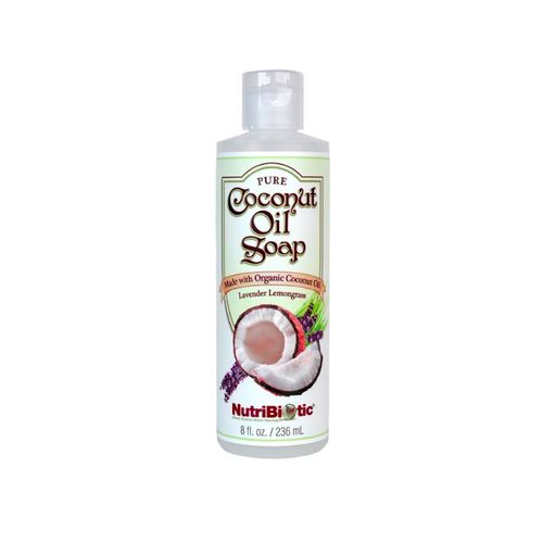 NutriBiotic, Coconut Oil Soap, Lavender Lemongrass, 240ml