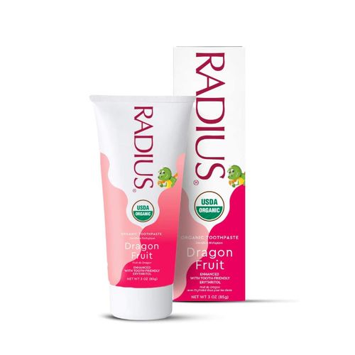 RADIUS, USDA Organic Kids Toothpaste, Dragon Fruit, 85g