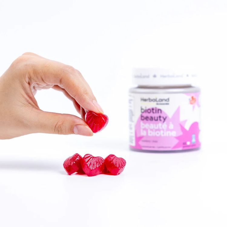 HerbaLand, Biotin Beauty, 60 Gummies