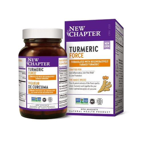 New Chapter, Turmeric Force, 60 Capsules
