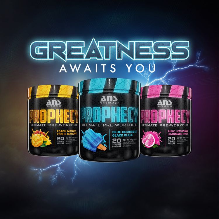 ANS Performance, PROPHECY, Ultimate Pre-Workout, Lemon Drop, 410g