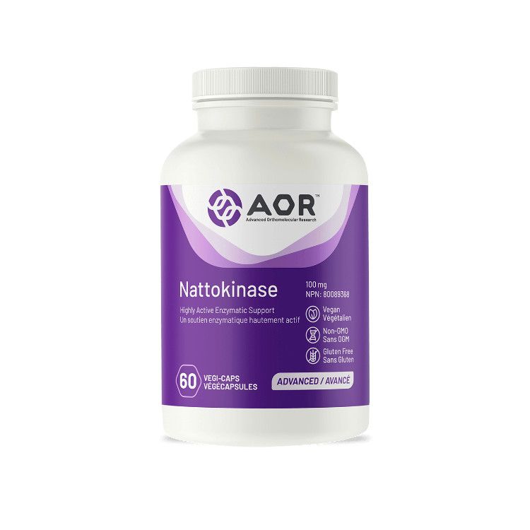 AOR, Nattokinase, 60 Capsules