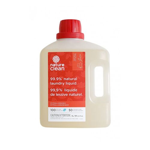 加拿大Nature Clean天然液体洗衣剂 3升/白百合香型 99.9%纯天然成分 低致敏性