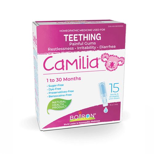 Boiron, Camilia Teething, 15 Doses