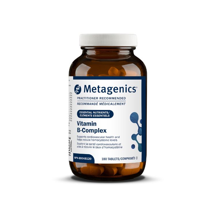 美国Metagenics维生素B族片 180片 降低同型半胱氨酸水平 支持心血管健康