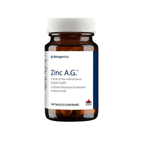 Metagenics, Zinc A.G., 180 Tablets