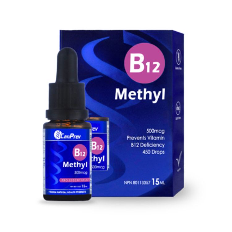 CanPrev, Vitamin B12, Methyl Drops, 15ml