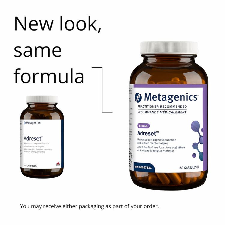 Metagenics, Adreset, 180 Capsules