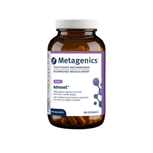 美国Metagenics Adreset养神胶囊 180粒 冬虫夏草/人参/红景天配方 改善压力下的疲劳