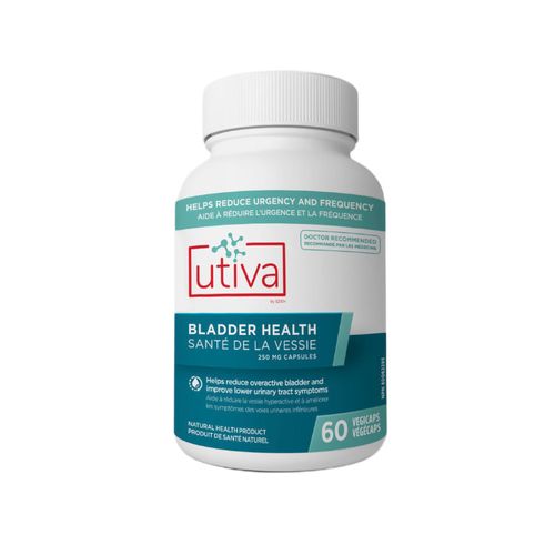 Utiva, Bladder Health, 250mg, 60 VCaps