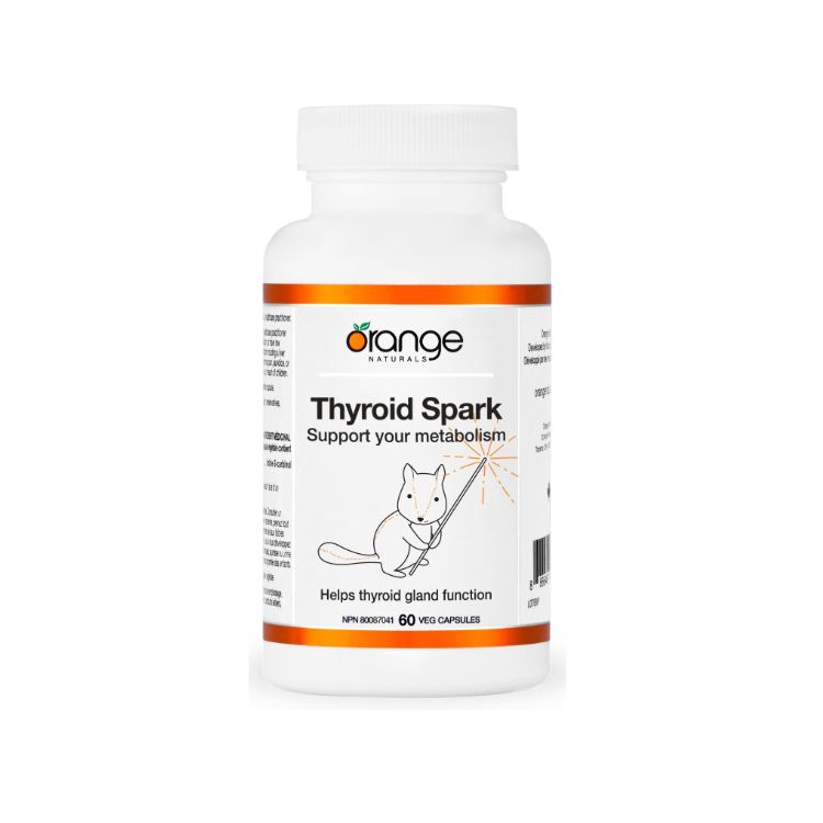 Orange Naturals, Thyroid Spark, 60Vcaps