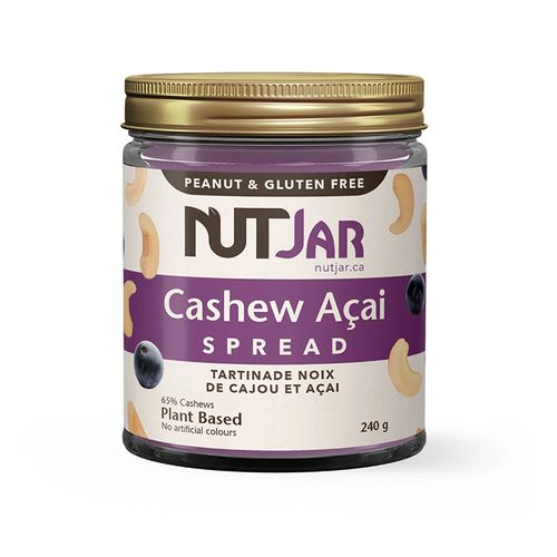 NutJar, Cashew Açai Spread, 240g