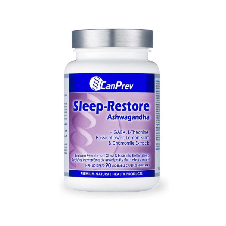 CanPrev, Sleep Restore Ashwagandha, 90 Vegetable Capsules