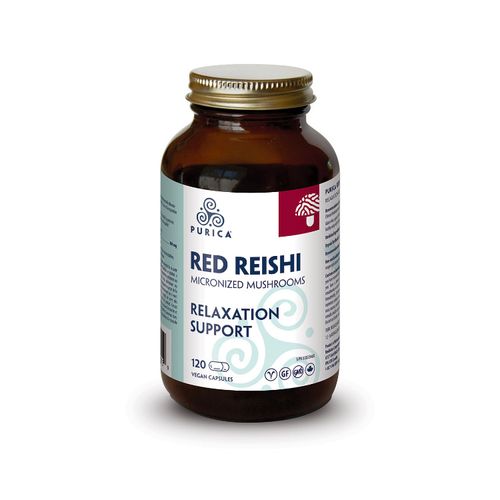 Purica, Red Reishi Relaxation Support, 120 Capsules