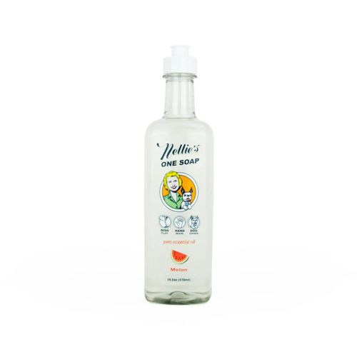 加拿大Nellie's天然万用液体皂 甜瓜味/570ml 可以用于洗手洗碗 也可用于宠物洗澡