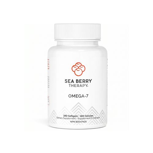 美国SIBU Sea Berry Therapy有机沙棘汁胶囊 180粒 富含Omega-7 维护心血管健康 改善女性健康