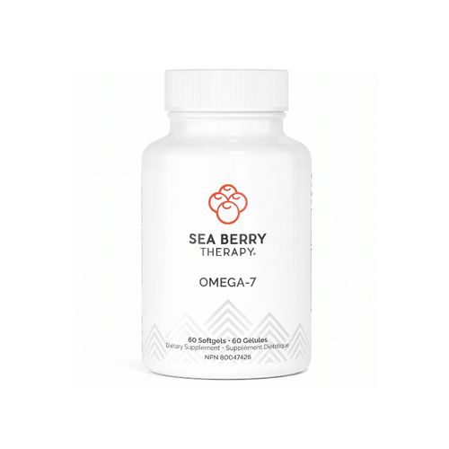 美国SIBU Sea Berry Therapy有机沙棘汁胶囊 60粒 富含Omega-7 维护心血管健康 改善女性健康