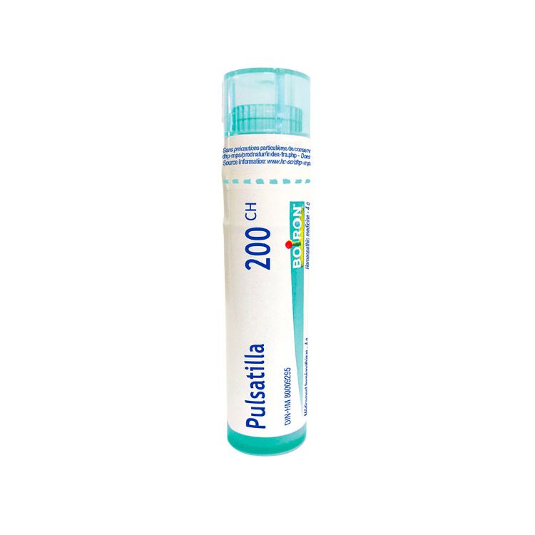 Boiron, Pulsatilla, 200CH, 80 pellets